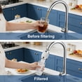 thumbnail image 4 of BotaniNest Proof Booster Swivel Kitchen Tap 360 Rotating Kitchen Faucet Attachment Universal Water Kitchens Faucet Head Replacement With 3 Water Modes, 4 of 7