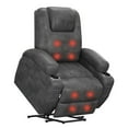 thumbnail image 7 of Homall Lift Recliner Comfy Chair Power Massage Electric Recliner Chairs for Adults,Blck, 7 of 7