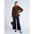 thumbnail image 3 of Scoop Women's and Women's Plus Peplum Denim Jacket, Sizes XS-4X, 3 of 6