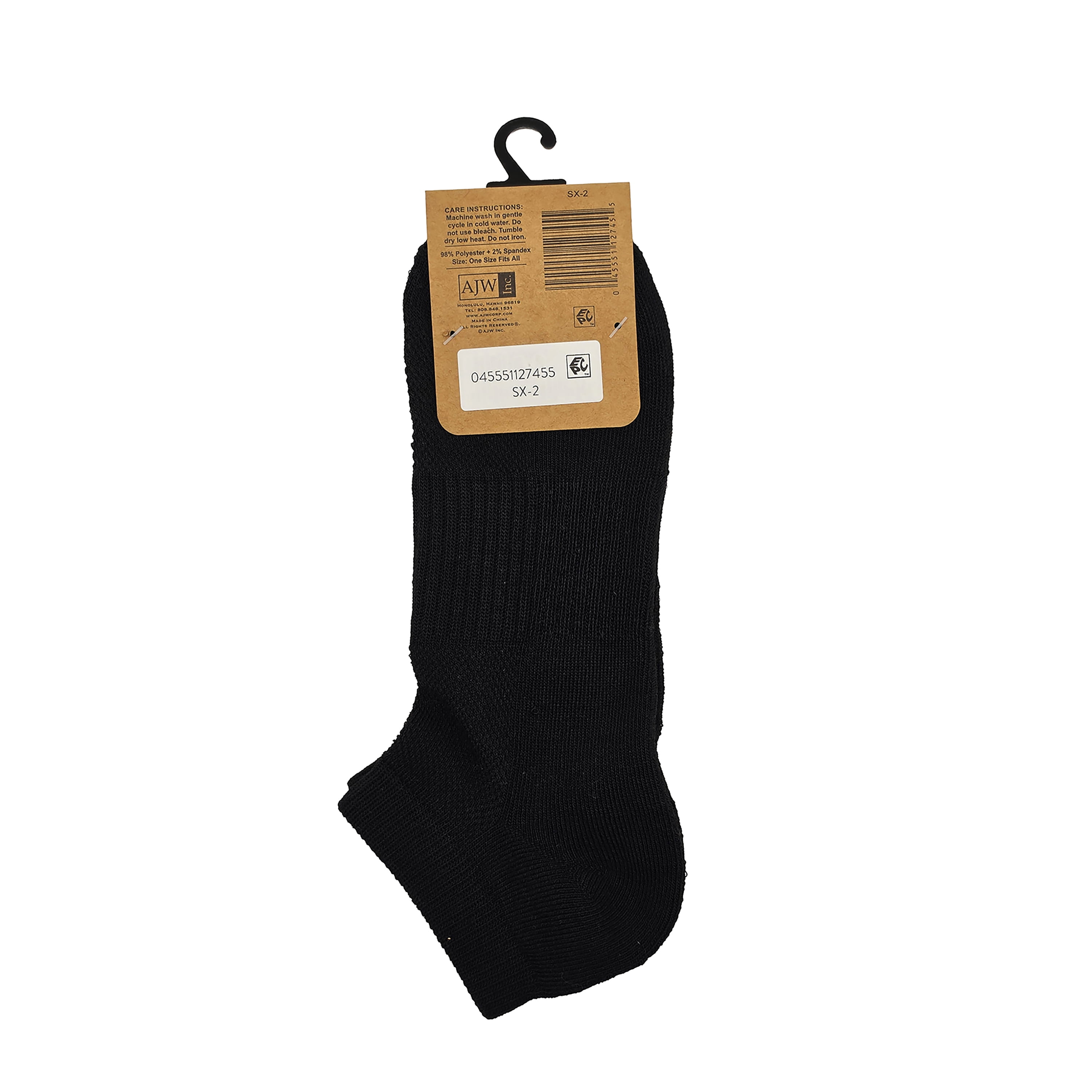 Ajw, Inc Comfortable Crew Socks for Daily Wear