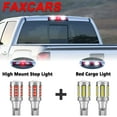 thumbnail image 2 of FAXCARS 921 912 LED Bulbs Center High Mount Stop Third Brake Light 1000K Red Bed Cargo Light 6500K White Combo Kits for Ram Silverado F150 F250 F350 Sierra, CANBUS Error Free Anti Hyper Flash, 2 of 6