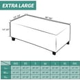 thumbnail image 3 of ASWZXCFGV Housse de Pouf en Velours Petite Housse Extensible Carrée Rectangulaire pour Repose-Pieds Housse de Rangement Pliable pour Salon avec Fond Élastique (Potman Petit Bleu Paon), 3 of 7