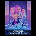 thumbnail image 2 of Mens KPop Demon Hunters Trio Poster T Shirt, 2 of 5