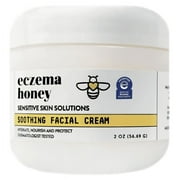 Eczema Honey Soothing Facial Cream for Sensitive & Eczema-Prone Skin, 2 oz