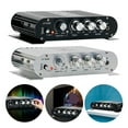thumbnail image 2 of 2.1 Channel Power Amplifier Bass and Treble Adjustment Stereo Bass Sound Amp Mini Media Player, 2 of 5