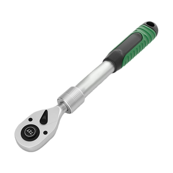 Telescopic Ratchet Wrench, 72 Tooth Extendable Socket Wrench, Reversible Ratchet Wrenches, Hand Tools for Changing Tires, Automotive Repairs