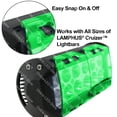 thumbnail image 2 of LAMPHUS CRUIZER LED Off-Road Work Light Bar 18W Lens Cover - GREEN, 2 of 2