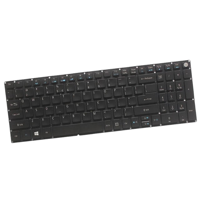 Teclado retroiluminado Baoblaze diseño en inglés de EE. UU. Para E5-573 E5-573T E5-573TG E5-573G E5-722 E15 E5-582P 507H 56A