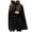 Black, variant on Birdeem Women's Cape Short Trench Coat Nee Elegant Temperament Models Nee Coat Button Cape