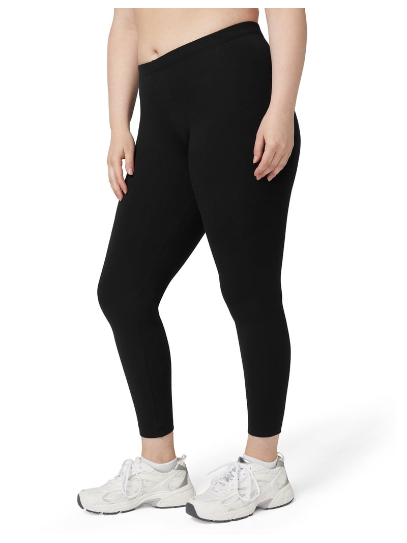 No nonsense, Women's Cotton Legging, XL, Black, Slim Fit - Walmart.com