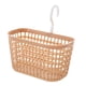 thumbnail image 5 of Cesta de baño, cesta organizadora de ducha, ahorro de espacio, gran capacidad, estante de almacenamiento de drenaje, estante ordenado, organizador Rosa perfecl cesta para colgar en la pared, 5 of 8