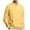 Yellow, variant on cocolona Mens Quarter Zip Pullover Sweatshirts Fall Winter Long Sleeve Stand Collar Shirts Fashion Casual Loose Tops with Pockets