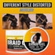 thumbnail image 3 of Strong Hold Braid Gel | Extreme Hold, High Shine | Frizz & Flake-Free Edge Control | Slick & Style B, 3 of 5