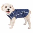 thumbnail image 1 of Pet Life TSHL2NVXL Active Racerbark 4-Way Stretch Performance Active Dog Tank Top T-Shirt - Navy, Extra Large, 1 of 1