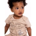 thumbnail image 6 of Disney Baby Wishes + Dreams Character Infant Baby Short Sleeve Bodysuits, 3-Pack, Sizes Newborn-12 Months, 6 of 10