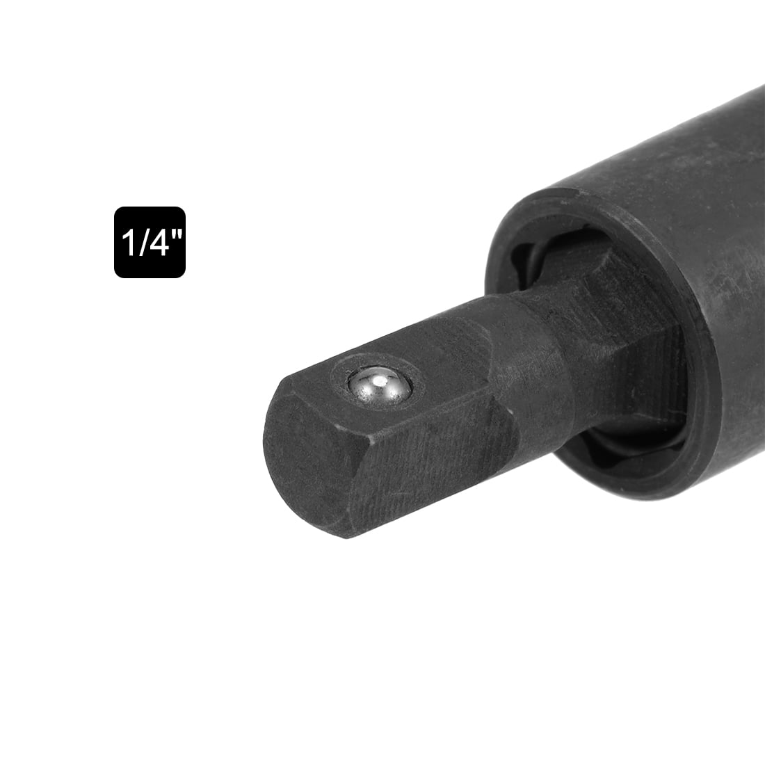 Unique Bargains Universal Joint Swivel Socket Cr-V 1/4"