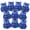 Blue Youth, variant on 10 Pack Unbranded Life jacket paddle vest; Coast Guard approved Type III PFD life vest flotation device; Jet ski, Waterpark, kayak; Ideal extra life jacket for pontoon boat