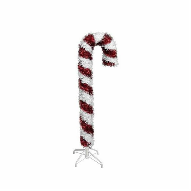 Kurt S. Adler H0672 4 Pi Canne de Bonbon en Guirlande Rouge et Blanche Non Allumée