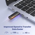 thumbnail image 3 of Unidad flash USB JOIOT 128 GB USB-C/USB 3.1 tipo C + tipo A, 3 of 7