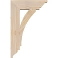 thumbnail image 3 of Ekena Millwork 3 1/2"W x 14"D x 22"H Thorton Traditional Smooth Bracket, Douglas Fir, 3 of 4