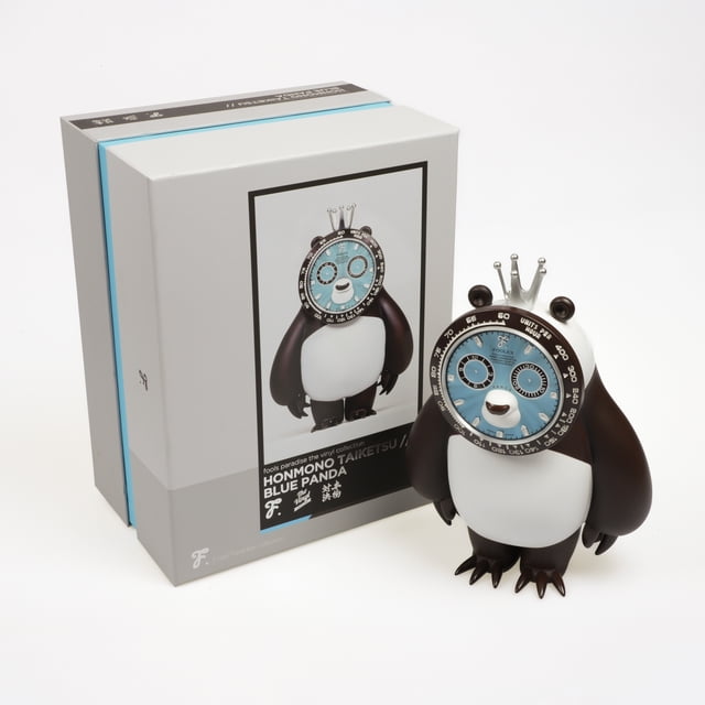 Figura Coleccionable Fool Paradise Homono Taiketsu Panda Azul 40 x 32 x 24 cm