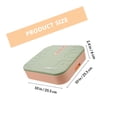 thumbnail image 2 of VERDANVERSE Creativa Con Compartimentos Para Secos Color Verde Para Cocina O Picnics, 2 of 6
