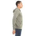 thumbnail image 3 of Bella + Canvas Unisex Poly-Cotton Fleece Full-Zip Hoodie C3739, 3 of 3