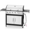 Stainless Steel-6 Burners