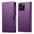 thumbnail image 1 of Funda para FOXDOCK iPhone 15 Pro – Cuero Premium, 3 ranuras para tarjetas, Protección contra impactos, 1 of 5