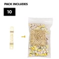 thumbnail image 3 of 10 Sawtooth Picture Hangers 1-7/8 with Screws, 3 of 3
