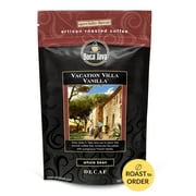 Boca Java Decaf Vacation Villa Vanilla Flavored Whole Bean Coffee, 8 oz. Bag, Roast to Order