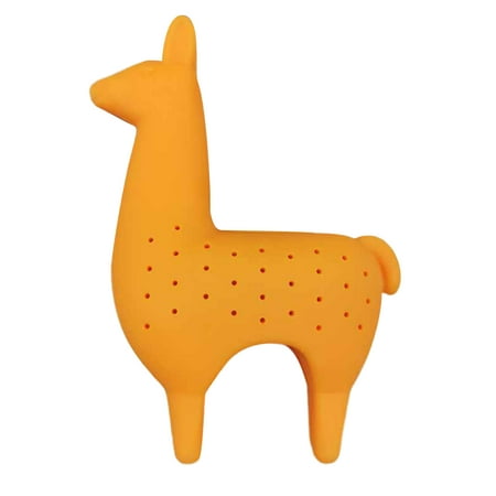 

Tea Infuser Reusable Food Grade Silicone Special Yellow Animal Tea Leaf Filter for Kitchen