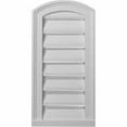 thumbnail image 1 of Ekena Millwork GVEY18X22F 18 inch W X 22 inch H Eyebrow Gable Vent Louver, Architecture Functional accents, 1 of 1