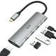 thumbnail image 1 of Hub USB C AorZ Plata 5 en 1 con HDMI 4K y 3 Puertos USB 3.0 para MacBook y Otros Dispositivos, 1 of 8