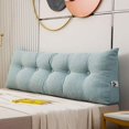 thumbnail image 1 of Headboard Cushion Large Bolster Backrest Positioning Support Sleeping Pillow-week, 1 of 4