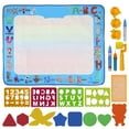 thumbnail image 4 of Kid Water Coloring Mat Cute Cartoon Animal Pattern Children Water Painting Drawing Mat100 X 80cm, 4 of 14