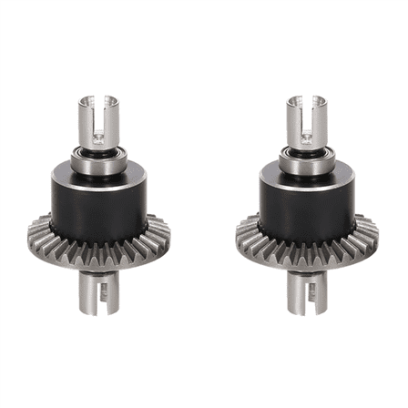 2X Metal Differential for 144001 144002 144010 124016 124017 124018 124019 RC Car Upgrade Parts Accessories