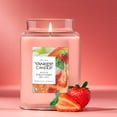 thumbnail image 5 of Yankee Candle White Strawberry Bellini Original Large Jar Scented Candles, 22 oz, 5 of 8