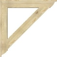 thumbnail image 3 of Ekena Millwork 6"W x 46"D x 46"H Traditional Traditional Rough Sawn Bracket, Douglas Fir, 3 of 4