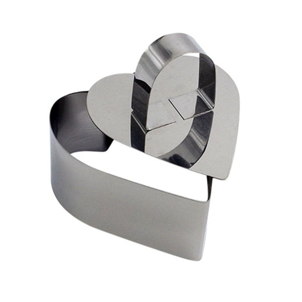 Stainless Steel Cake Ring Portable Small Mousse Cake Ring Kitchen Baking Supplies1