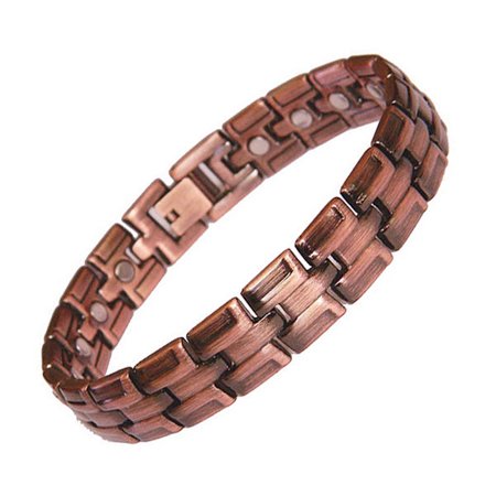 ProExl Magnetic Mens Solid Copper Golf Bracelet Roma (7.5 Inches) ProExl Box