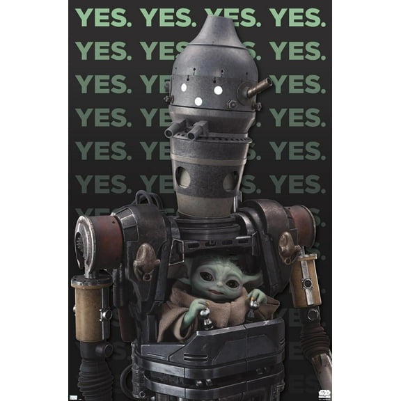 Star Wars: The Mandalorian Season 3 - Yes Wall Poster, 22.375" x 34"
