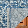 thumbnail image 6 of SAFAVIEH Courtyard Anson Geometric Indoor/Outdoor Area Rug, Navy/Grey, 8' x 11', 6 of 10