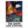 thumbnail image 2 of World War I United States Shipping Board Poster Art History (24 x 36), 2 of 2