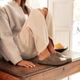 thumbnail image 7 of Comwarm Genuine Suede Clogs for Women, Memory Foam Cork Footbed Potato Slip on Leather Shoes, Mocha, 7 of 7
