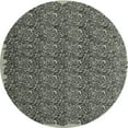 thumbnail image 1 of Ahgly Company Machine Washable Indoor Round Contemporary Western Charcoal Gray Area Rugs, 6' Round, 1 of 7