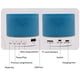thumbnail image 2 of Mini altavoz con luces de 7 colores, pequeño altavoz inalámbrico BT, altavoz portátil recargable Eccomum Mini altavoz, 2 of 7