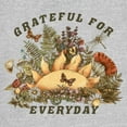 thumbnail image 2 of Junior's Lost Gods Grateful for Everyday  Graphic Tee Athletic Heather Medium, 2 of 3