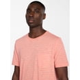 thumbnail image 4 of George Men's & Big Mens Classic Fit Striped Short Sleeve Crewneck T-Shirt, Sizes S-5XL, 4 of 5