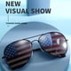 thumbnail image 3 of Paquete de 3 gafas a granel USA America - Gafas de sol de aviador con bandera estadounidense - Accesorio patriótico para el 4 de julio, 3 of 6